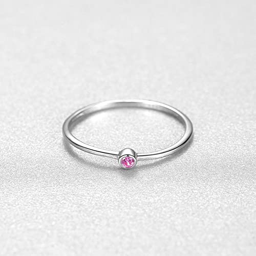 Bague argent 925 topaze rose : un bijou minimaliste d'exception pour femme