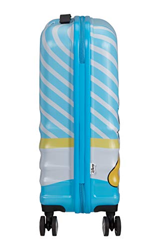 American Tourister Unisex Adult Spinner S (55 Cm-36 L), Multicolour (Donald Blue Kiss) #TOP2