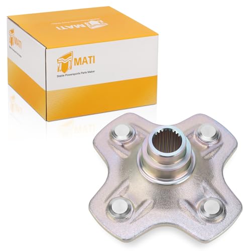 Image of M MATI Rear Left Wheel Hub for Honda Rancher 420 TRX420 2x4 4X4 2014-2024 Foreman 500 TRX500 4x4 2014-2019 Foreman TRX520 520 4x4 2020-2024 42620-HR3-A20
