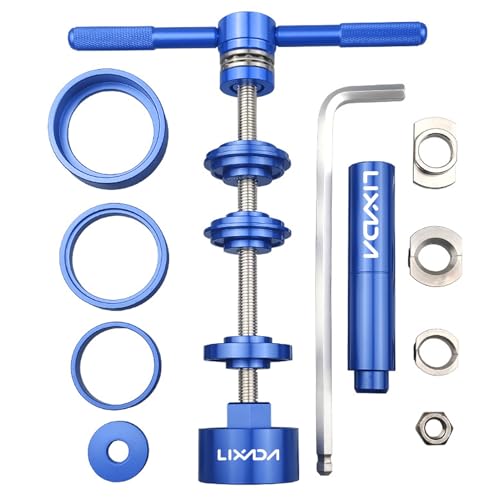 LIXADA Bike Bottom Bracket Install Removal Tool Kit - Professional Bike Bracket Remover for BB86/BB30/BB91/BB92/PF30 (Blue)