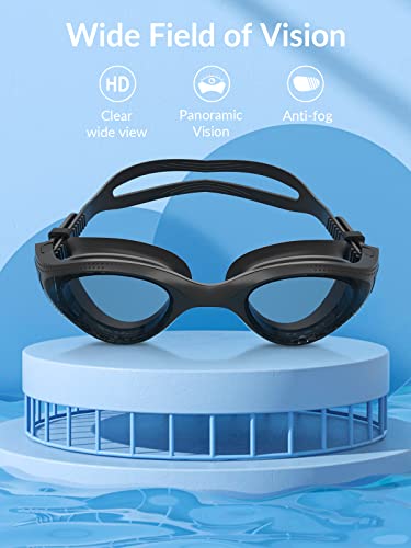 Cienfy Unisex-Adult Swim Goggles, Polarized Goggles Swimming Men Women, Anti-Fog Leak-Proof Clear Vision Underwater #TOP1