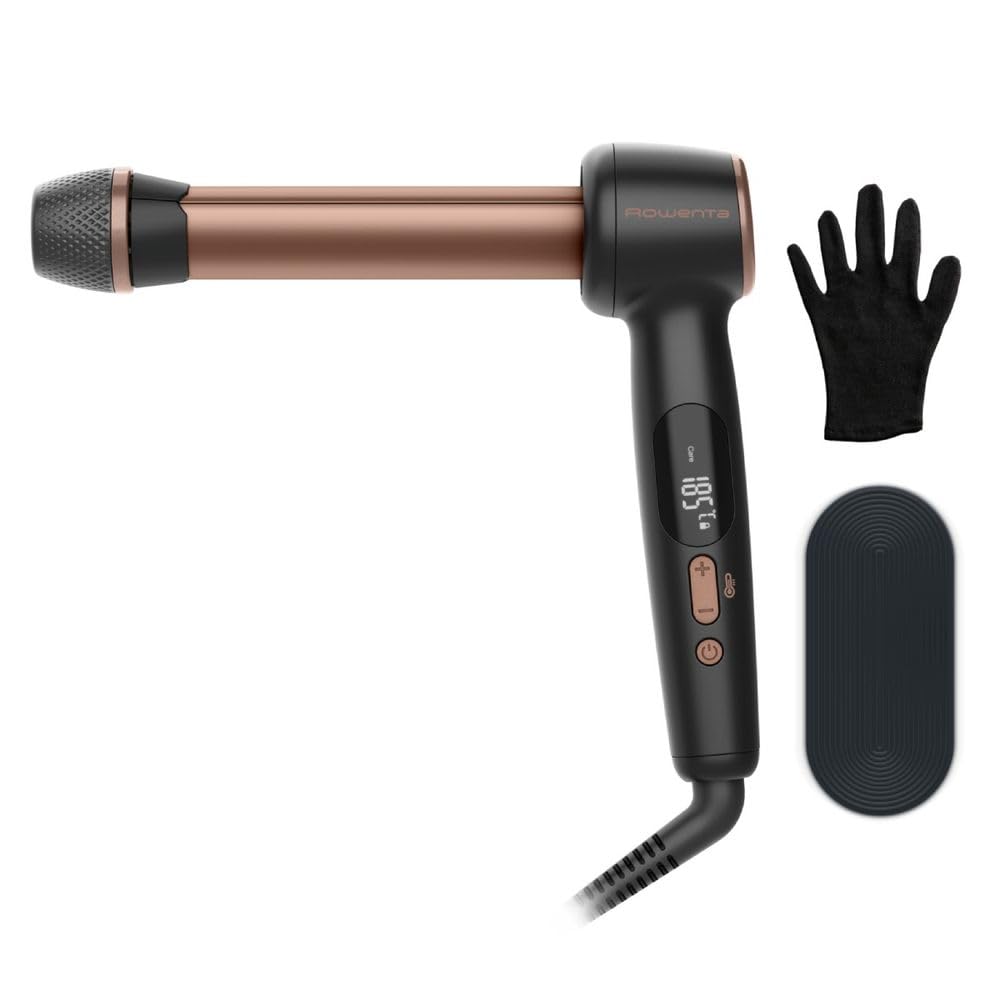Fer à boucler Rowenta Ultimate Experience Twist Noir CF4620E0