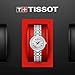 Tissot womens Bellissima 316L stainless steel case Dress Watch Grey T1260101101300