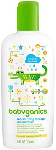 Babyganics Moisturizing Therapy Cream Wash- 8oz