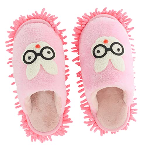 NULYLU Pantuflas De Barrido para Fregar Pisos Desmontables Suaves Y Absorbentes Ayuda para La Limpieza del Hogar