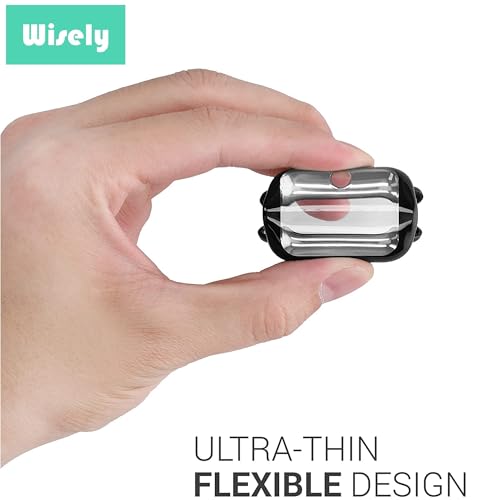 Image of Wisely Protective Case Cover Compatible for Huawei Band 11 Pro | SmartWatch Full Screen Protector Soft Case HD Clear - Transparent