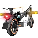 S3-S Monopattino Elettrico,Motore da 350W, 25 km/h, 30-35KM di Autonomia, Turn Signal, 8.5" Scooter Elettrico Pieghevole y App, Carico Massimo 120 KG, Doppio Freno,Indicatore di direzione