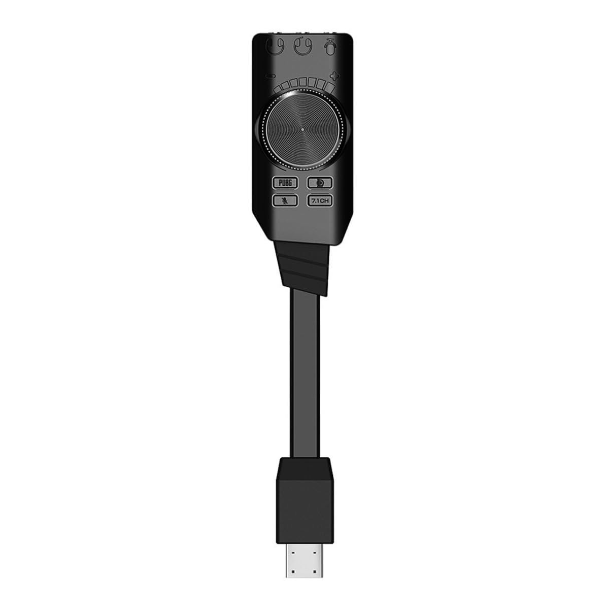 Karta dźwiękowa USB Namvo Virtual 7.1 Surround Sound USB zewnętrzna karta dźwiękowa z efektami dźwiękowymi PUBG do komputerów PC/Mac/zestawów słuchawkowych do gier