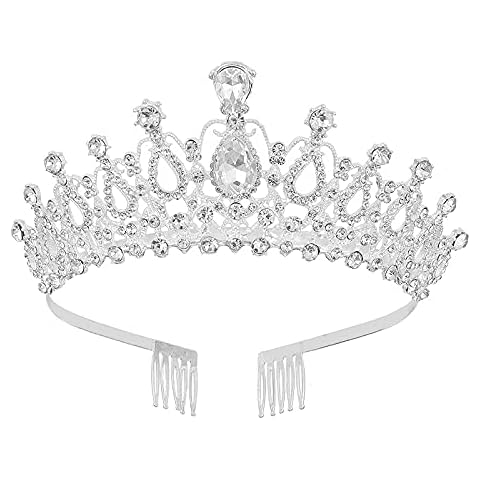 Corona de cristal con diadema de mujer Cover