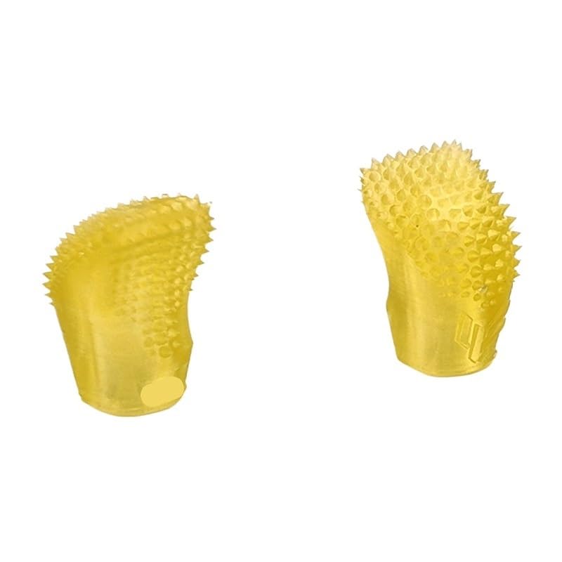 Compatibile con RadioMaster Punte Joystick Ergonomiche Coppia | Tappo resina antiscivolo per V16 V14 Boxer AG01(M4 yellow)