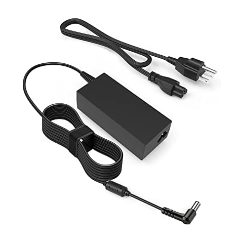 19V Adapter for LG Monitor Power Cord 19" 22" 23" 24" 27" 29" 32" 34" UltraWide IPS Curved LCD LED Monitor ADS-25FSG-19W ADS-40FSG-19 22LN4510 24M47VQ 32UD99 34UM69G-B 34UC79G ADS-40FSG AC/DC Charger Cover