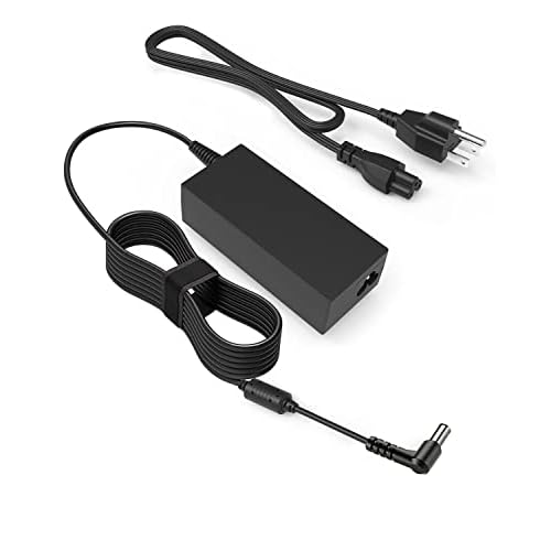 19V Adapter for LG Monitor Power Cord 19" 22" 23" 24" 27" 29" 32" 34" UltraWide IPS Curved LCD LED Monitor ADS-25FSG-19W ADS-40FSG-19 22LN4510 24M47VQ 32UD99 34UM69G-B 34UC79G ADS-40FSG AC/DC Charger