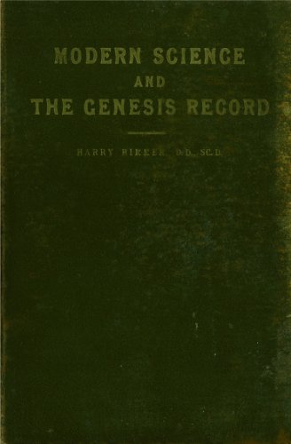 Modern Sciences and the Genesis Record Volume I... B000FSS3D8 Book Cover