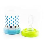 Sassy Baby Food Nurser – 4+ Months Set of 2- 4oz 100% Silicone Nipple and Spoon BPA-Free - Image 5