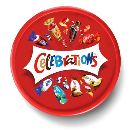 Celebrations Milk Chocolate & Biscuit Bars Sharing Tub 500g