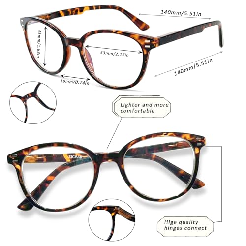 Image of 3 Pack Reading Glasses Spring Hinge Stylish Readers Black /Tortoise for Men and Women