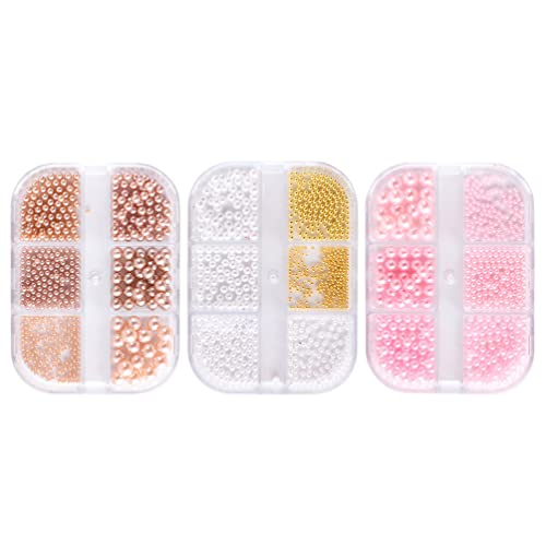 Beaupretty Decalcomanie per Unghie Perle Nail Art