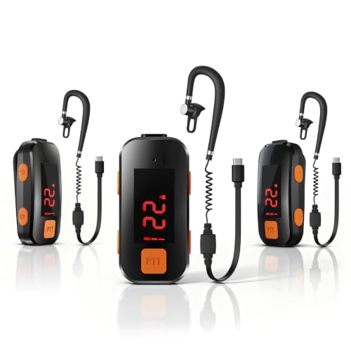 Image of 3 Pack Mini Walkie Talkies, IP54 Waterproof Small Walkie Talkies | Portable Two Way Radios for Baseball, Restaurants, Retail Stores, Outdoor Sports, Hospital, Adults Use