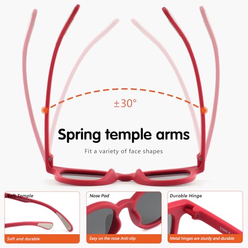 EYEBUDDY Kids Toddler Sunglasses Age 2-4/3-5 Boys Girls Polarized UV Protection Sun Glasses for Age 2-8 Pack of 24