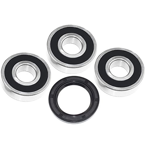 KOB Yamaha YFM 225 Moto-4 ATV Cojinetes y Selladores Ambos Lados Kit Ruedas Delanteras 1986-1988