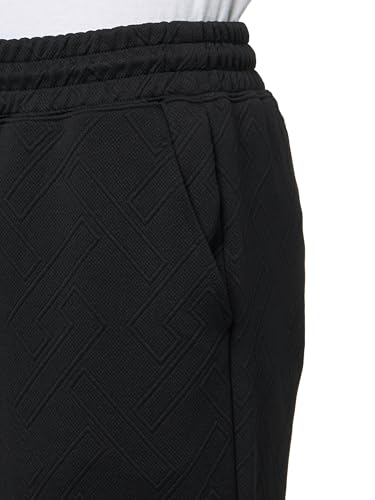 KARL LAGERFELD Men's Jacquard Textured Knit Track Pant3