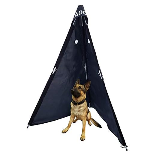 ActiveDogs IGP IPO Schutzhund Collapsible 8' Tall Protection Blind for Dog Training, Field Training, Hunting - Easy to Setup & Transport