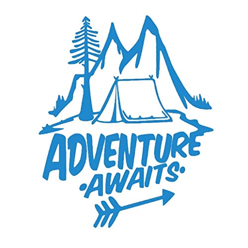 illuMMW Decoración Externa, Pegatinas de Vinilo, Etiqueta engomada de Viaje Ardilla Azul Autodekorationsausgangsdekorationsaufkleber-