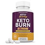 Keto Advantage Keto Burn Extreme Pills 1675MG New & Improved Formula Contains Apple Cider Vinegar Extra Virgin Olive Oil Powder Green Tea Leaf 60 Capsules