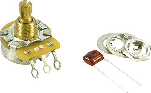 Fender Potentiomètre axe fendu – 250K – Sans charge - Les Beatles, Paul McCartney, John Lennon, RIngo Starr, George Harrison Fender Potentiomètre axe fendu - 250K - Sans charge – Image 4