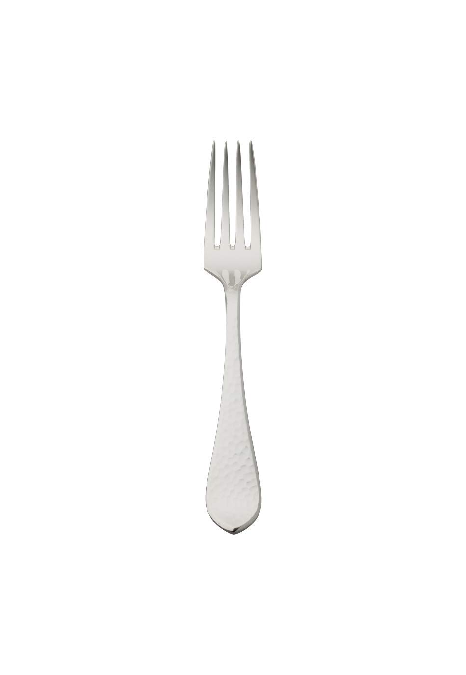 Robbe & Berking Fourchette à Dessert Martelé (plaqué Argent Massif 150 g)