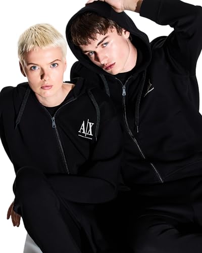 Sweatshirt à capuche Armani Exchange Icon Project zippé homme - 4