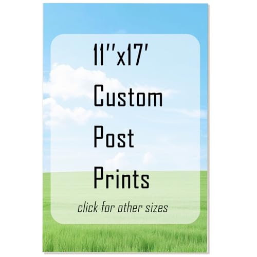 GZZFXXD Personalized Custom 11''x17'' Canvas Prints with Your Photo/your Image Large Wallart Wall Decor for Bedroom Dining room Living room Children's room(Unframed)