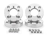 SuperATV Wheel Adaptor for Polaris General/RZR/Ranger (See Fitment) | Converts 4/156 w/ M12x1.5 Lugs to 5/114.3 w/ 1/2”x20 Studs | CNC Cut to 1.5” Thickness | Billet Aluminum