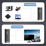 VENTION Wireless HDMI Dongle Transmitter and Receiver 2.4/5GHz, Bluetooth Adapter, Wireless Extender Connection with Sender with Miracast 1080P for Streaming Video from PC to Monitor/Projector/HDTV - Image 4