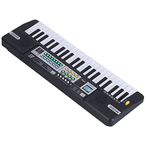 37-Tasten Tragbares E-Tastatur-Klavier, Kinder-Lerntastatur, mit Aufnahme, Payback, Tiergeräuscheffekten für Anfänger Kinder Cover