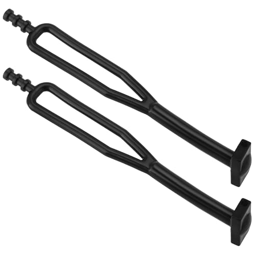 EMSea 2 Stück Motocross-Seitenständer-Gummiband Kompatibel mit KTM EXC 125 Kompatibel mit Husaberg TE/FE 2009–2014 OE 50303018000 Länge 141 Mm Schwarz