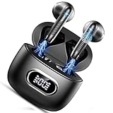 AI Auriculares Traductores de Idiomas, 49H Cascos Inalambricos Bluetooth 5.4 In Ear con ENC para Viajes Negocios y Aprendizaje, 7 Modos Auriculares Traductor en Tiempo Real con 164 Idiomas, Negro