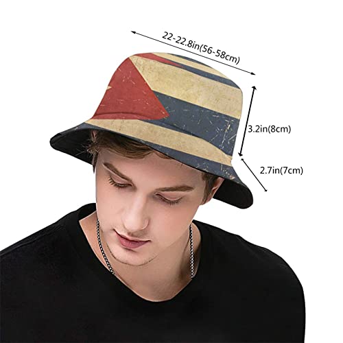 Yaxinduobao-Bucket-Hats-Cuban-Aged-Flat-Flag-Summer-Travel-Beach-UV-Protection-Sun-Hat-Outdoor-Cap-for-Men-Women