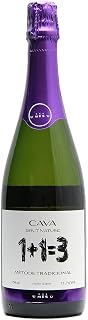 カヴァ ブルット ナトゥーレ レセルバ NV ウ メス ウ ファン トレス Cava Brut Nature Reserva 1+1=3 [ スパークリングワイン 辛口 ミディアムボディ スペイン ペネデス 750ml 瓶 ]