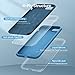 Miracase Ultra Slim Designed for iPhone SE Case 2022(3rd Gen)/iPhone SE 2020 Case(2nd Gen)/iPhone 7 Case/iPhone 8 Case with Screen Protector, Multi-Color Silicone Shockproof Phone Case(Capri Blue)