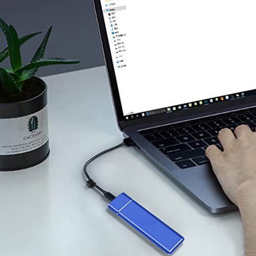 Image of External Hard Drive 2TB Large Capacity Ultra Slim Portable Hard Shockproof Anti-Drop Drive External USB3.1 Hard Drive Storage Compatible for PC, Desktop, Laptop, Harddrive