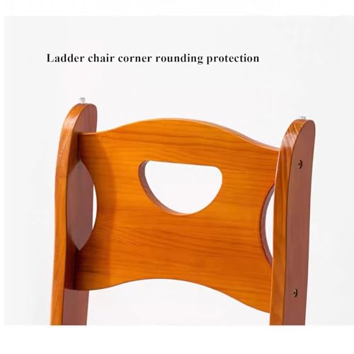 Taburete plegable de madera portátil multifuncional para optimizar espacios pequeños 5