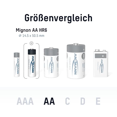 Ansmann 2 NiMH Batteria 2850 Mignon AA 2650mAh - 3