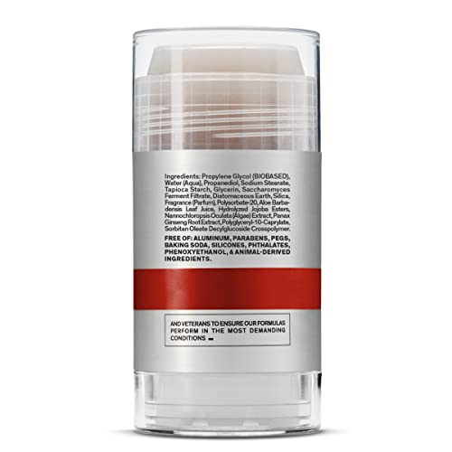 Image of Bravo Sierra Aluminum-Free Mens Deodorant - Antiperspirant for Men, 2-Pack | Natural Ingredients for Long Lasting All-Day Odor & Sweat Protection - Grapefruit & Musk - Vegan, Paraben & Cruelty-Free