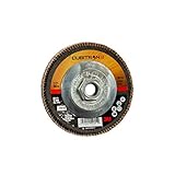 3M Cubitron II Flap Disc 967A - 60+ Grit Ceramic Precision Shaped Grain - Type 29 Quick Change Angle...