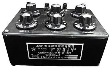 TOPCHANCES ZX21F Adjustable Variable Decade Resistor Resistance Box DC Resistance Box