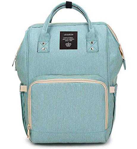 Image of Bag /Mother Backpack for Travel (Plain Sea Green)
