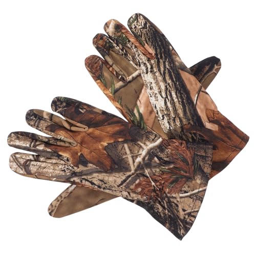 BCOATH Gloves for Men Insulated Camouflage Ski Gloves with Fleece Lining for Hunting Cycling and Outdoor Activities Cold Weather