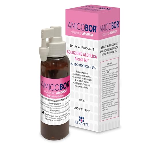 Spray Auricolare 100ml con Acido Borico