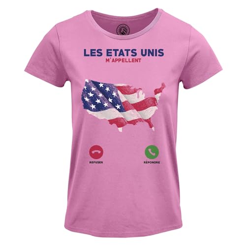T-shirt femme col rond New York pour voyage